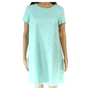 Beautiful Light mint green lace Cece shift dress size 4